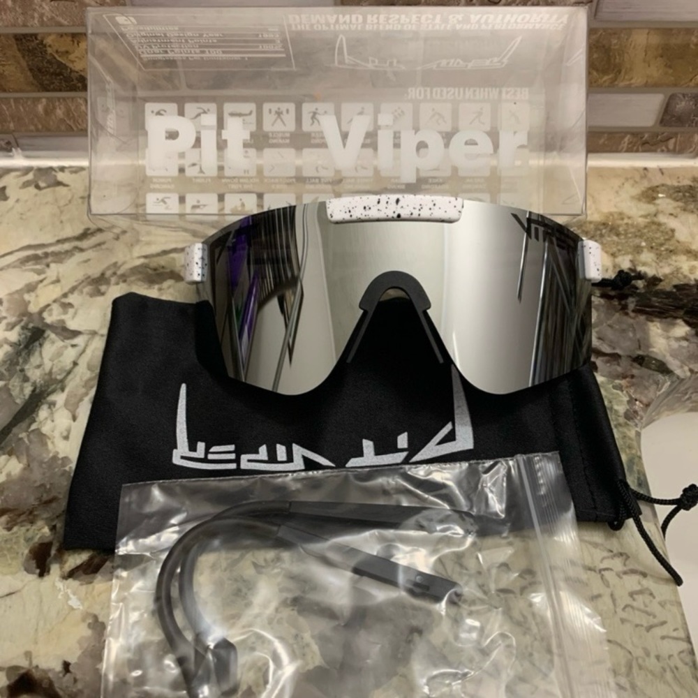 ❇️V17 Pit Style Polarized Sunglasses Driving Sports Outdoor, Pit Viper Theme
